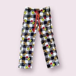 Dr. Seuss The Grinch Pajama Pattern Sleepwear Soft Pants